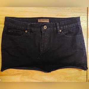 Urban Behavior Y2K Style Black Denim Skirt Size Xs